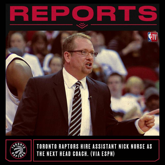 猛龙队助教因个人原因暂时离队